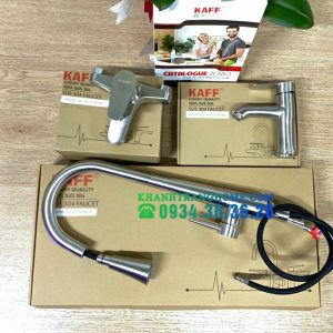 VÒI RỬA CHÉN INOX KAFF KF-FC-8603 - 3 VÒI RỬA CHÉN INOX KAFF KF-FC-8603