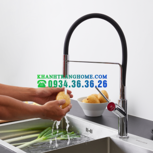 VÒI RỬA CHÉN MALLOCA K081C - VÒI MẠ CHROME SILICONE