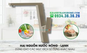Vòi sơn giả đá màu kem Malloca K131BR (màu đất) - 3 VÒI SƠN GIẢ ĐÁ MÀU KEM MALLOCA K131BR