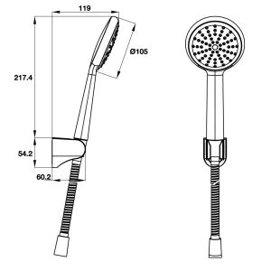 Bộ Sen Tay Hafele Airsense 485.60.612 - 6