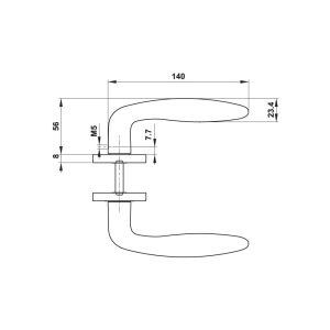 Tay nắm gạt 499.62.546 - 16 Tay nắm gạt 499.62.546 - 15