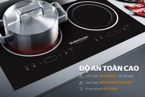 BẾP ĐÔI ĐIỆN TỪ HỒNG NGOẠI SUNHOUSE SHB9103MT - 15 BẾP ĐÔI ĐIỆN TỪ HỒNG NGOẠI SUNHOUSE SHB9103MT - 14