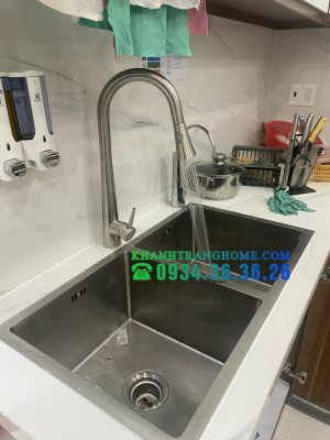 VÒI RỬA CHÉN INOX KAFF KF-FC-8603 - 2 VÒI RỬA CHÉN INOX KAFF KF-FC-8603