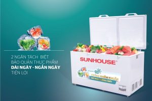 Tủ đông 2 ngăn 2 cánh SUNHOUSE SHR-F2572W2 - 15