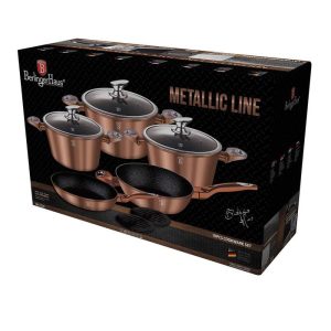 BỘ NỒI CHẢO CAO CẤP BERLINGER HAUS 531.08.002 - 8 BỘ NỒI CHẢO CAO CẤP BERLINGER HAUS 531.08.002 - 7