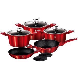 BỘ NỒI CHẢO CAO CẤP BERLINGER HAUS 531.08.002 - 10 BỘ NỒI CHẢO CAO CẤP BERLINGER HAUS 531.08.002 - 9