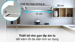 Máy hút mùi âm tủ Hafele HH-BI72A 533.80.027 - 12
