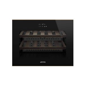 TỦ RƯỢU ÂM SMEG, MÀU ĐEN, 60CM, DOLCE STIL NOVO, MẶT KÍNH, VỊ TRÍ BẢN LỀ: BÊN PHẢI CVI618RWNR2 535.14.381 - 6