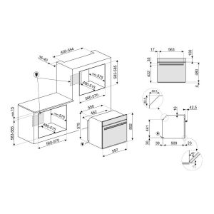 LÒ NƯỚNG, NHIỆT PHÂN SMEG, 60CM, DOLCE STIL NOVO, MÀU HOÀN THIỆN: ĐEN & ĐỒNG SFP6604NRE 535.64.529 - 10 LÒ NƯỚNG, NHIỆT PHÂN SMEG, 60CM, DOLCE STIL NOVO, MÀU HOÀN THIỆN: ĐEN & ĐỒNG SFP6604NRE 535.64.529 - 9