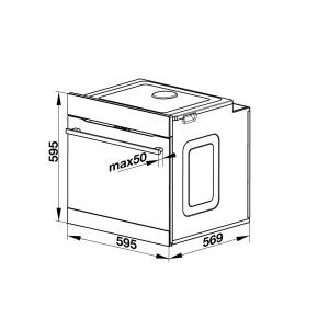Lò nướng âm tủ HO-KT60G 535.62.601 - 13 Lò nướng âm tủ HO-KT60G 535.62.601 - 12