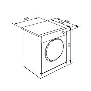 MÁY GIẶT ĐỘC LẬP SMEG, CỬA TRƯỚC, MÀU TRẮNG LSE147 536.94.557 - 8 MÁY GIẶT ĐỘC LẬP SMEG, CỬA TRƯỚC, MÀU TRẮNG LSE147 536.94.557 - 7