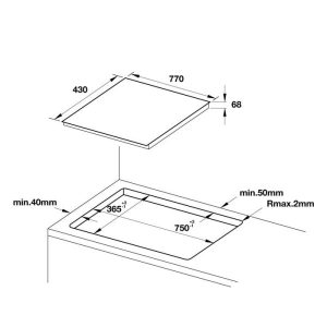 Bếp Từ 3 Vùng Nấu 77 Cm Hc-If77A Hafele 536.61.555 - 4 Bếp Từ 3 Vùng Nấu 77 Cm Hc-If77A Hafele 536.61.555 - 3