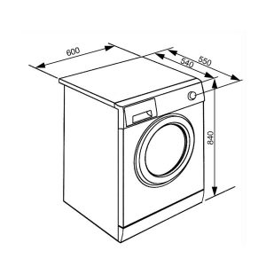 MÁY GIẶT ĐỘC LẬP SMEG , CỬA TRƯỚC, MÀU TRẮNG WHT814EIN 536.94.157 - 7 MÁY GIẶT ĐỘC LẬP SMEG , CỬA TRƯỚC, MÀU TRẮNG WHT814EIN 536.94.157 - 6