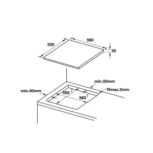Bếp từ đa vùng nấu Hafele HC-IF60D 536.01.911 - 4