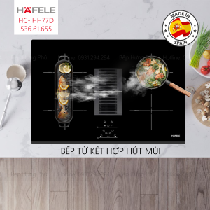 BẾP TỪ KẾT HỢP HÚT MÙI HAFELE 4 VÙNG NẤU HC-IHH77D 536.61.655 - 11 BẾP TỪ KẾT HỢP HÚT MÙI HAFELE 4 VÙNG NẤU HC-IHH77D 536.61.655 - 10