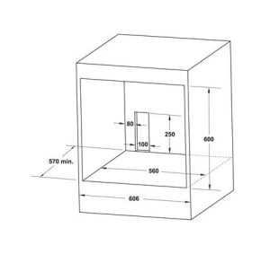 Lò nướng âm tủ Hafele HO-6T70A 538.01.441 - 12 Lò nướng âm tủ Hafele HO-6T70A 538.01.441 - 11
