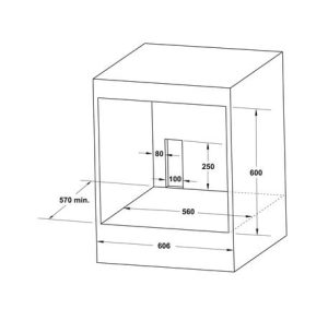 Lò nướng âm tủ 65 lít Hafele HO-2KT65A 538.61.441 - 8 Lò nướng âm tủ 65 lít Hafele HO-2KT65A 538.61.441 - 7