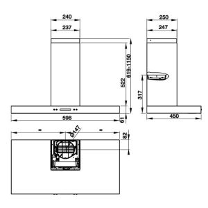 Máy hút mùi Gắn Tường Hafele Hh-Wi60B 539.81.173 - 28