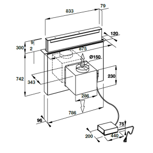 Máy Hút Mùi Âm Bàn Hafele Hh-Tvg90A 539.81.065 - 4 Máy Hút Mùi Âm Bàn Hafele Hh-Tvg90A 539.81.065 - 3