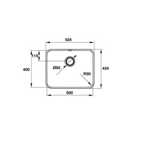 CHẬU RỬA CHÉN INOX HAFELE - VALERIAN HS-SS4650 565.86.331 - 4 CHẬU RỬA CHÉN INOX HAFELE - VALERIAN HS-SS4650 565.86.331 - 3
