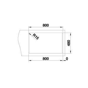 Chậu Rửa Chén Inox Hafele Blanco - Lemis Xl 8-If 570.27.180 - 12