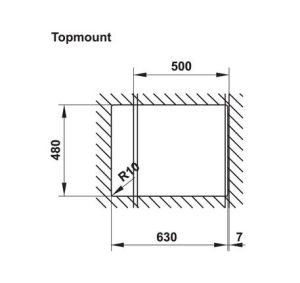 CHẬU ĐÁ HAFELE HS20-GED1S60 570.30.340 - 10