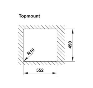 Chậu đá Häfele HS20-GEN1S60 570.34.570 - 11 Chậu đá Häfele HS20-GEN1S60 570.34.570 - 10