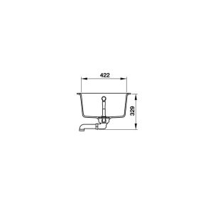 CHẬU ĐÁ HAFELE JULIUS HS-GSD10050 MÀU GREY 570.36.550 - 10 CHẬU ĐÁ HAFELE JULIUS HS-GSD10050 MÀU GREY 570.36.550 - 9