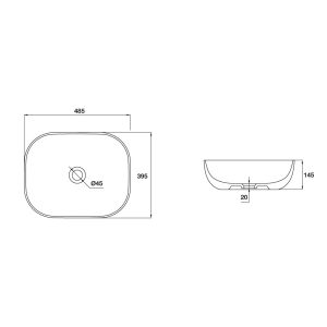 Lavabo đặt bàn SEINE 588.82.051 - 8 Lavabo đặt bàn SEINE 588.82.051 - 7