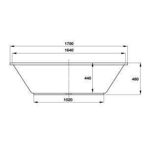 Bồn Tắm Âm Hafele Active 1700 588.55.680 - 59