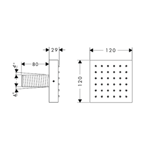 Sen Tắm Hafele Axor Showersolutions 120/120 589.29.718 - 7 Sen Tắm Hafele Axor Showersolutions 120/120 589.29.718 - 6
