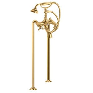 Bộ Trộn Bồn Tắm Đặt Sàn Hafele Victoria Gold 589.10.173 - 5 Bộ Trộn Bồn Tắm Đặt Sàn Hafele Victoria Gold 589.10.173 - 4