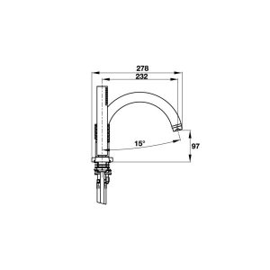 Bộ Trộn Bồn Tắm 4 Lỗ Hafele Charm 589.02.638 - 10 Bộ Trộn Bồn Tắm 4 Lỗ Hafele Charm 589.02.638 - 9