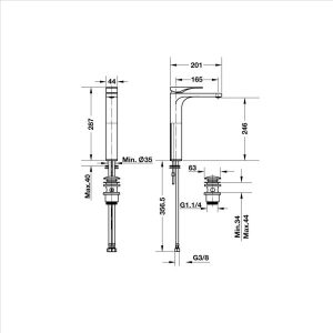 Vòi Hafele Lavabo Anista Cao (Zd) 589.02.152 - 6