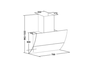 Máy hút mùi Dann DS700 Luxury - 13 Máy hút mùi Dann DS700 Luxury - 12