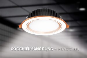 Downlight viền vàng 3 màu Sunhouse SHE-DL02-3/7w-VV - 15 Downlight viền vàng 3 màu Sunhouse SHE-DL02-3/7w-VV - 14
