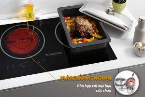 BẾP ĐÔI ĐIỆN TỪ HỒNG NGOẠI SUNHOUSE SHB9103MT - 17 BẾP ĐÔI ĐIỆN TỪ HỒNG NGOẠI SUNHOUSE SHB9103MT - 16