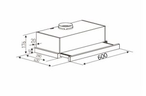 MÁY HÚT MÙI ARBER AB600KA - 4 MÁY HÚT MÙI ARBER AB600KA - 3