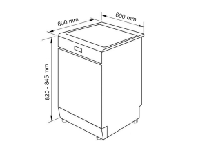 Máy rửa chén bát Dann DSI88EU - 14 Máy rửa chén bát Dann DSI88EU - 13