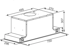 Máy Hút Mùi Canzy CZ 68D - 12