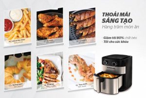 Nồi chiên không dầu 6.0L Sunhouse SHD4026 - 10