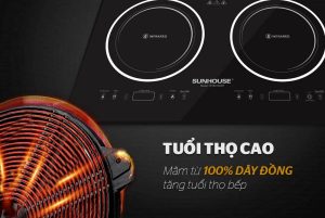 BẾP ĐÔI HỒNG NGOẠI SUNHOUSE SHB9102MT - 21 BẾP ĐÔI HỒNG NGOẠI SUNHOUSE SHB9102MT - 20