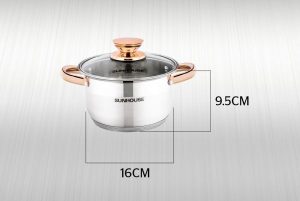 Nồi inox 5 đáy Sunhouse SHG24216 - 8 Nồi inox 5 đáy Sunhouse SHG24216 - 7