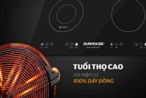 Bếp đôi điện từ hồng ngoại SHB9106-ES SUNHOUSE - 13