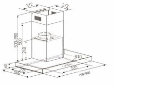 MÁY HÚT MÙI ARBER AB700RA - 4 MÁY HÚT MÙI ARBER AB700RA - 3