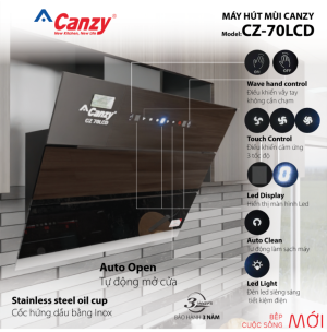 Máy Hút Mùi Canzy CZ 70LCD - 12 Máy Hút Mùi Canzy CZ 70LCD
