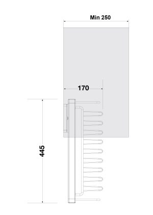 Móc Treo Dây Nịt Và Cà Cạt, Dòng Chestnut 807.96.110 - 6