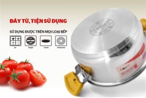 BỘ NỒI INOX 5 ĐÁY SUNHOUSE SH787 - 19 BỘ NỒI INOX 5 ĐÁY SUNHOUSE SH787 - 18