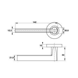 Tay Nắm Cửa Phòng Hafele One Hafele 903.99.329 - 6