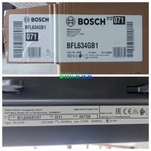 LÒ VI SÓNG ÂM TỦ BOSCH BFL634GB1 SERIE 8 21 LÍT MẶT KÍNH ĐEN - 26 LÒ VI SÓNG ÂM TỦ BOSCH BFL634GB1 SERIE 8 21 LÍT MẶT KÍNH ĐEN - 25